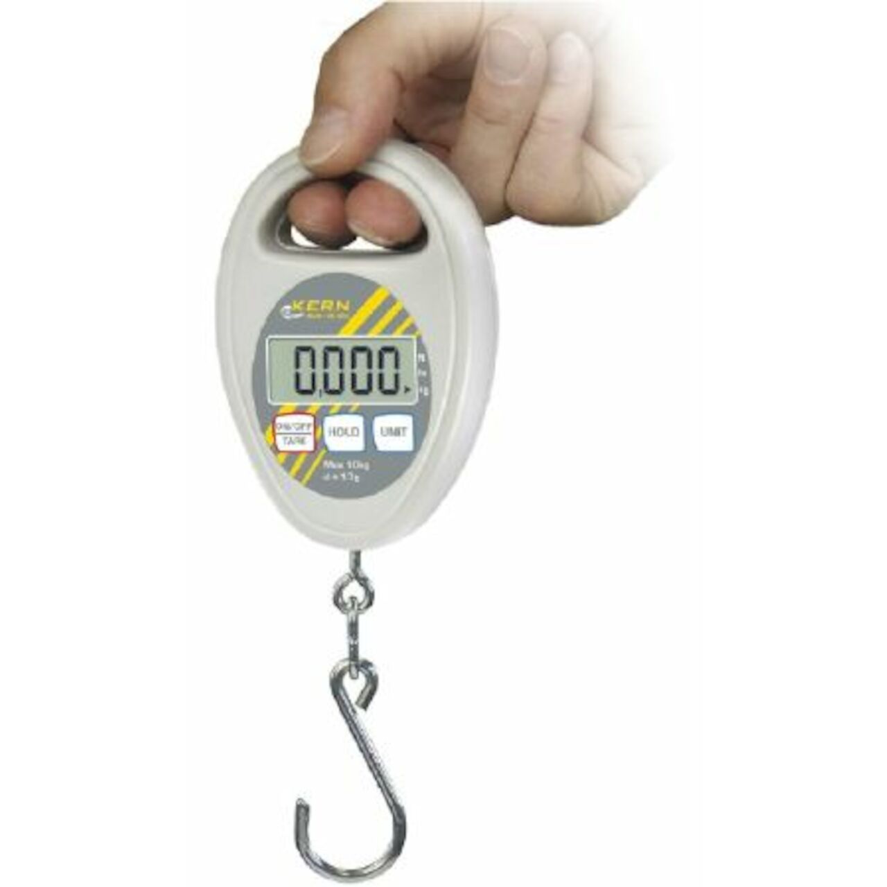 KERN Hängewaage (DE 300K50DL) - Max 5000 g: d=5 g