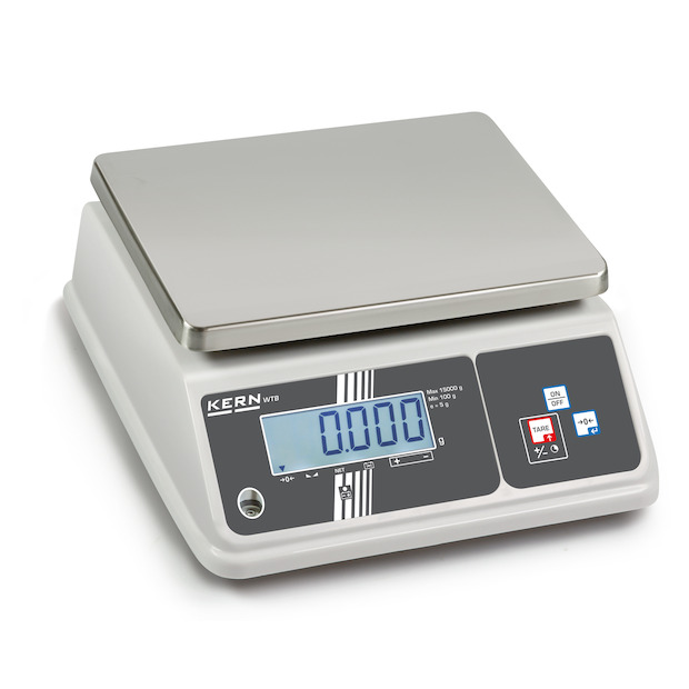 IP-geschützte Tischwaage KERN WTB 1K-4N