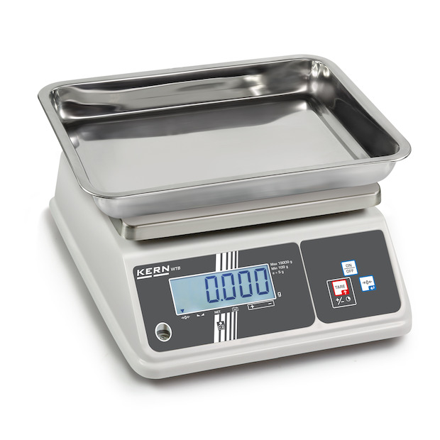 IP-geschützte Tischwaage KERN WTB 1K-4N