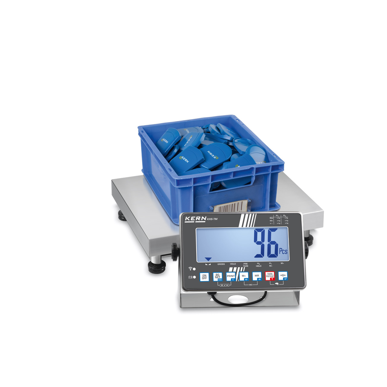 Edelstahl-Plattformwaage KERN SXS 100K-2M