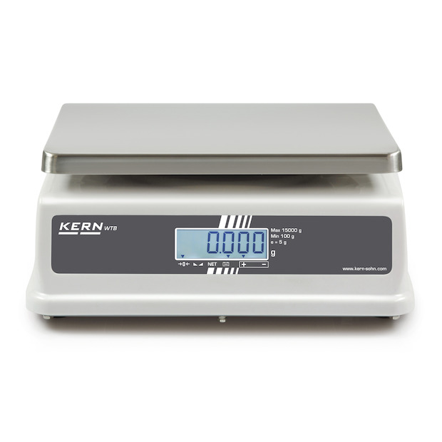 IP-geschützte Tischwaage KERN WTB 1K-4N