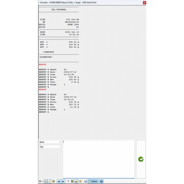 Software KERN BalanceConnection SCD-4.0-PRO-DL-AS05