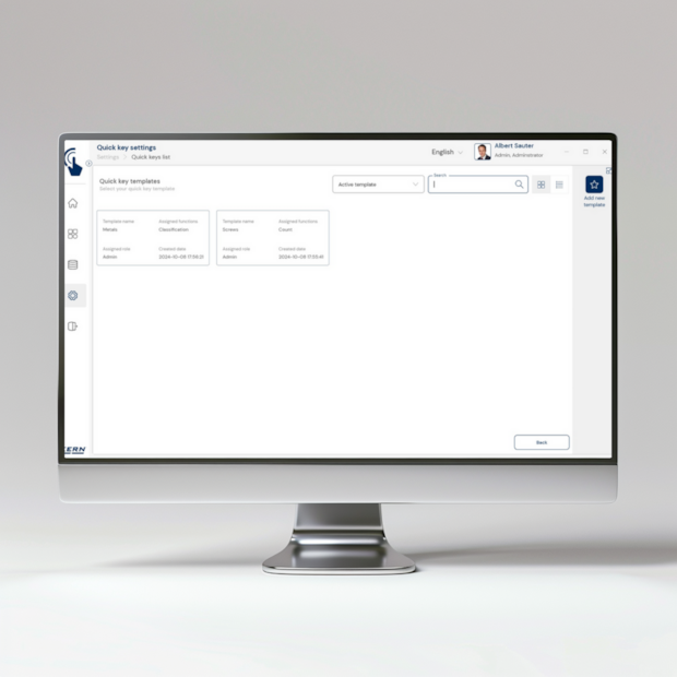 Software EasyTouch SET-311 Quick Key