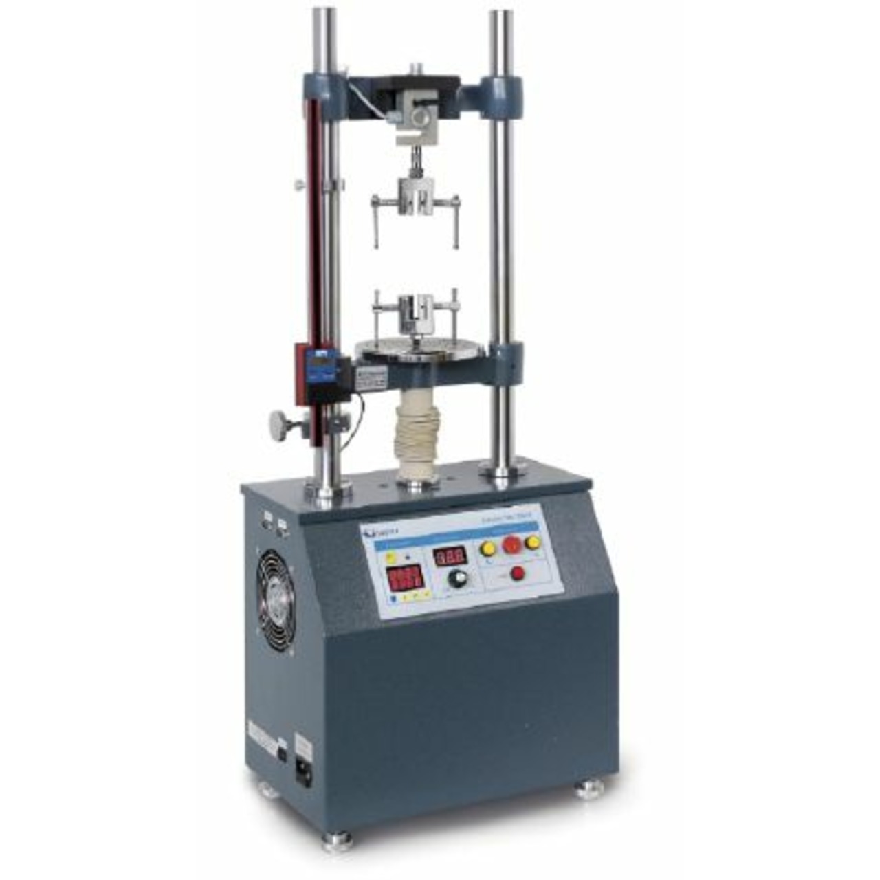 Prüfstand in extra breiter Ausführung, insb. für Verpackungsprüfungen