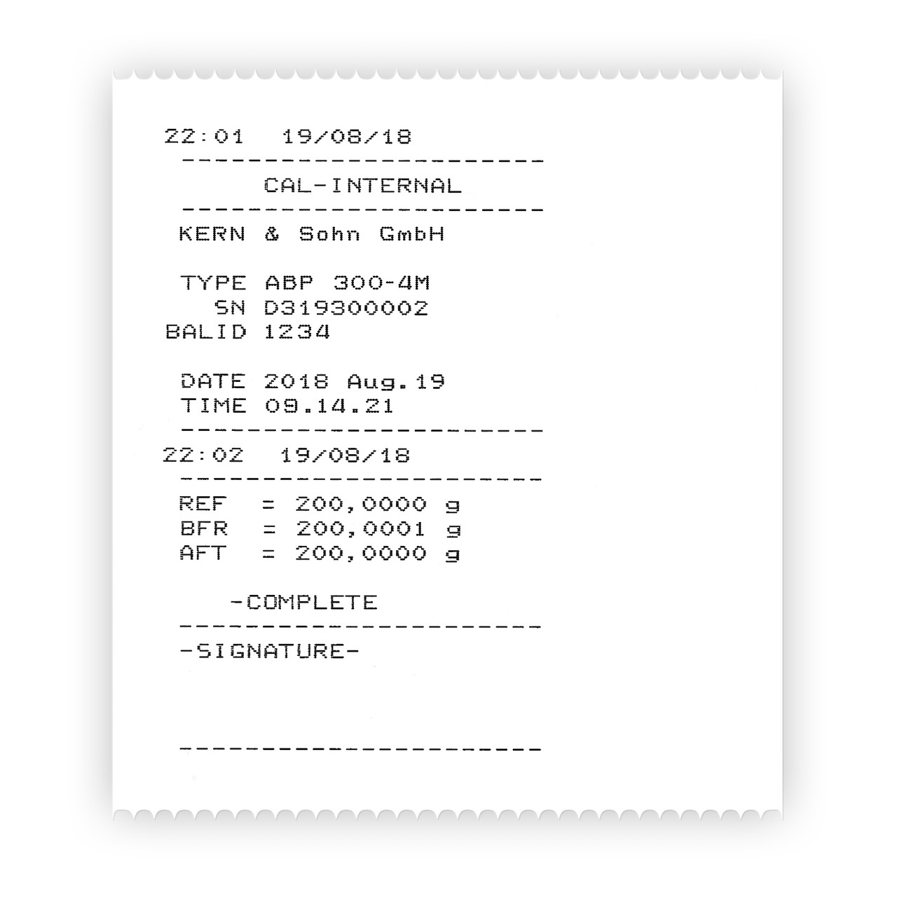 Analysenwaage KERN ABP 100-4M