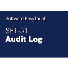 Software EasyTouch SET-51 Audit Log