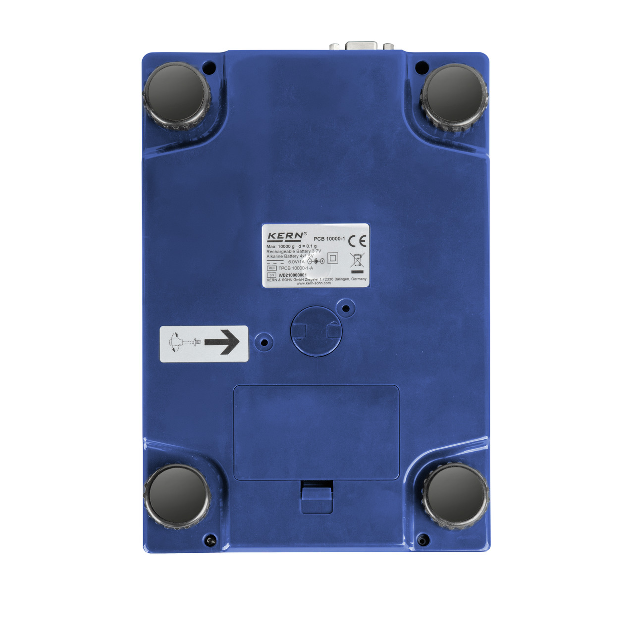 IoT-Line Kompakt-Laborwaage KERN PCB 1000-2