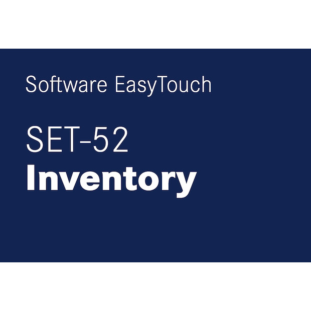 Software EasyTouch SET-52 Inventory