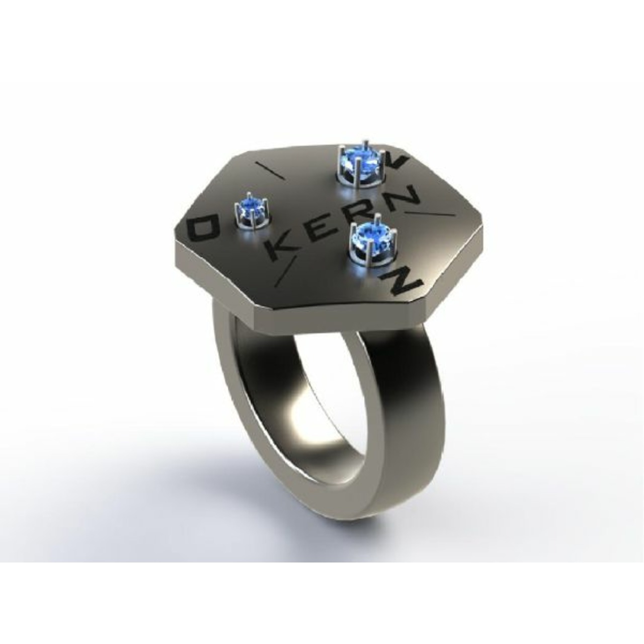 Kalibrierring für Diamanttester und Moissanittester