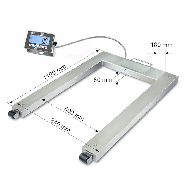 IoT-Line Palettenwaage KERN UXC 1.5T-4M