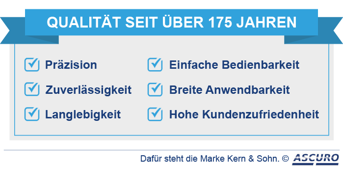 Alle Vorteile in der &Uuml;bersicht. &copy;Ascuro