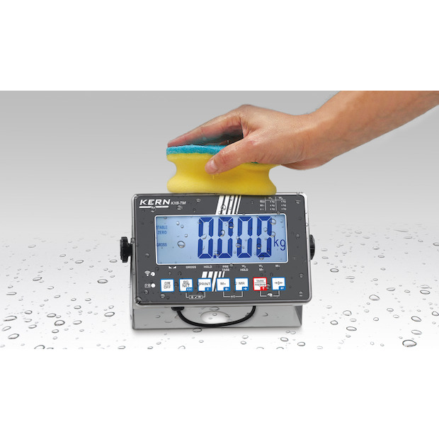 Plattformwaage mit Edelstahl-Auswertegerät KERN IXS 30K-3L