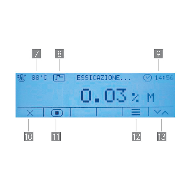 Feuchtebestimmer KERN DLB 160-3A