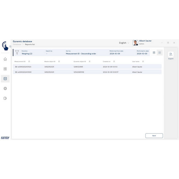 Software EasyTouch SET-01 Base
