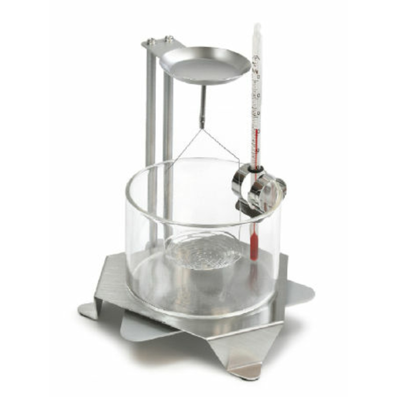 Set zur Dichtebestimmung von Flüssigkeiten und Feststoffen mit Dichte <=/>= 1