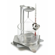 Set zur Dichtebestimmung von Flüssigkeiten und Feststoffen mit Dichte <=/>= 1