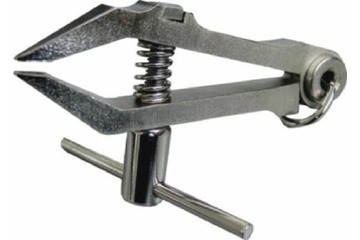 Greifklammer-Aufsatz für Einsteck- und Auszugstests bis 5 kN, 2 Stück