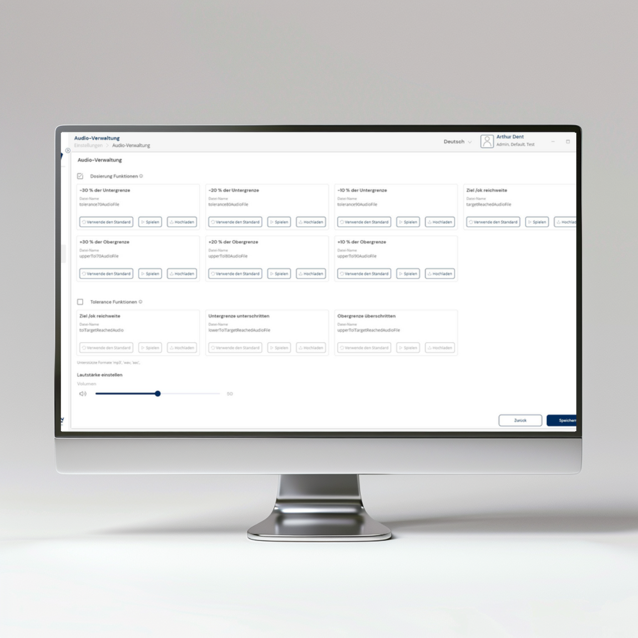Software EasyTouch SET-261 Audio Management