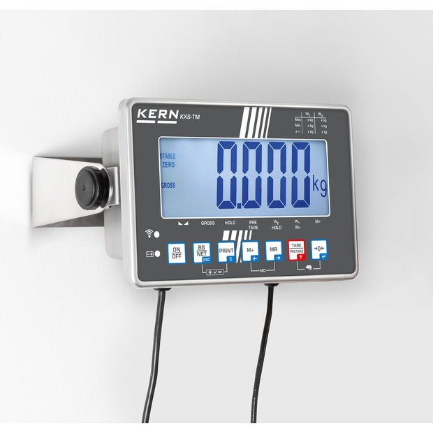 Plattformwaage mit Edelstahl-Auswertegerät KERN IXS 10K-3M