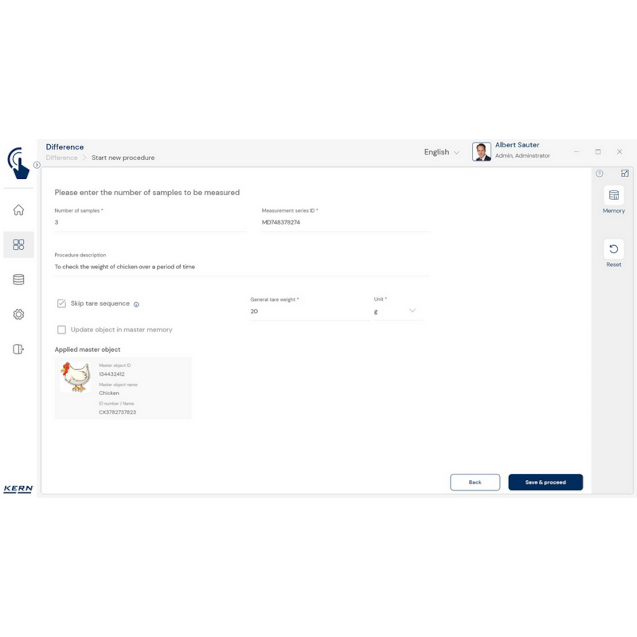 Software EasyTouch SET-22 Difference