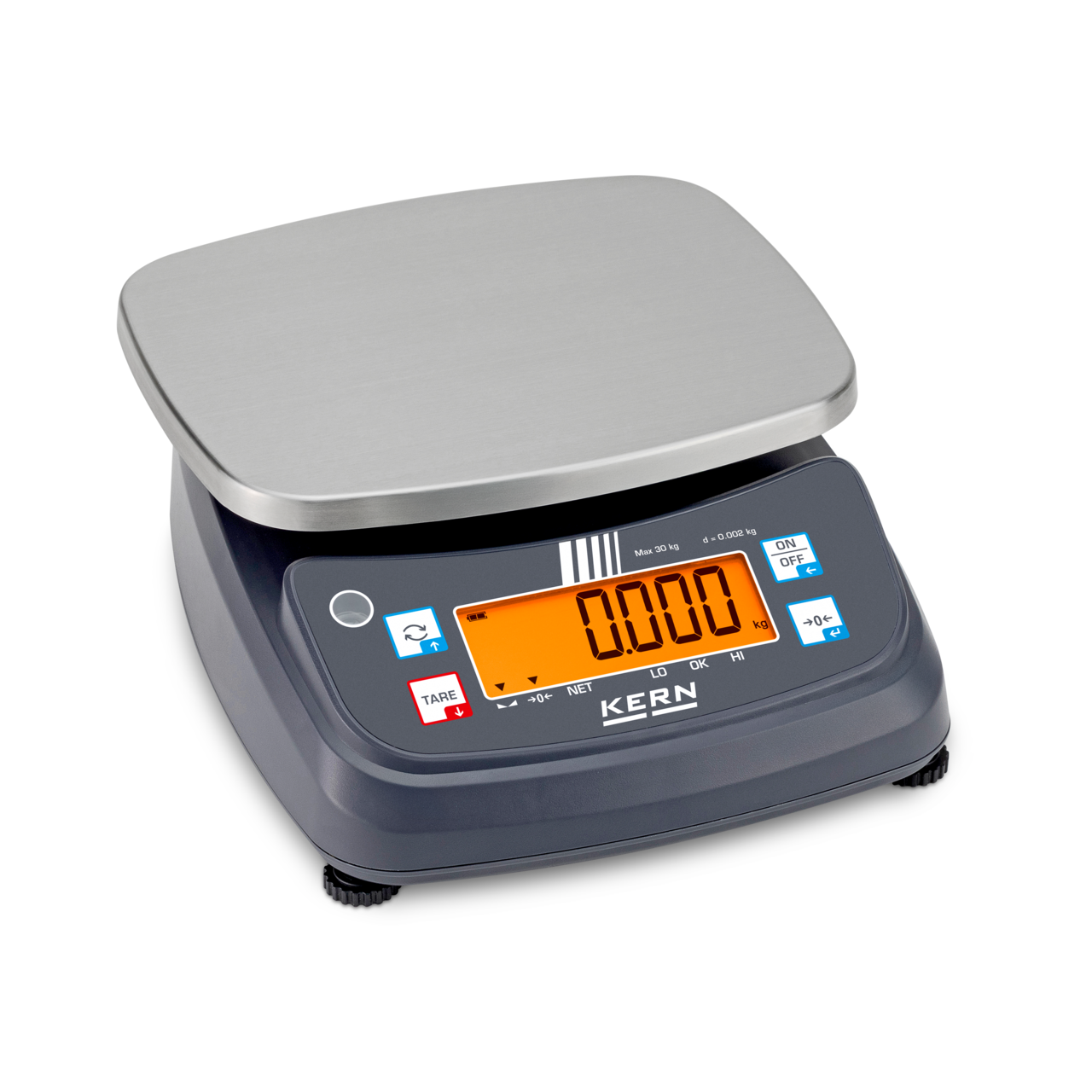 IP-geschützte Tischwaage KERN FPB 30K-3