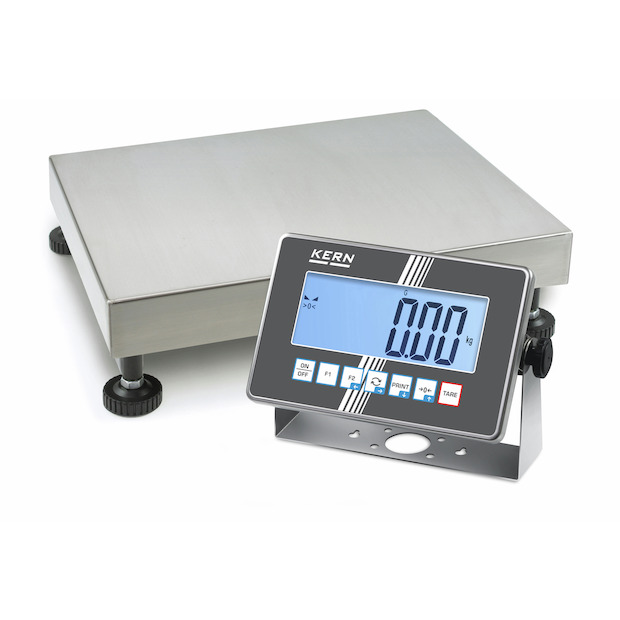 IoT-Line Plattformwaage mit Edelstahl-Auswertegerät KERN IXC 100K-2M