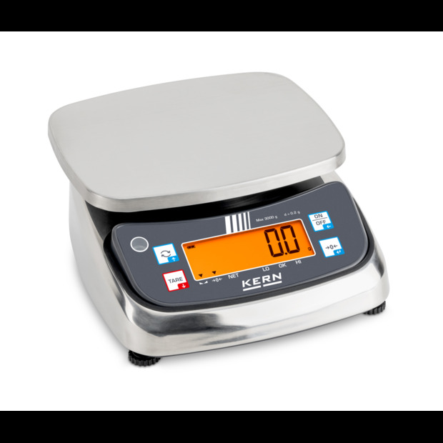 IP-geschützte Tischwaage KERN FPS 3K-4