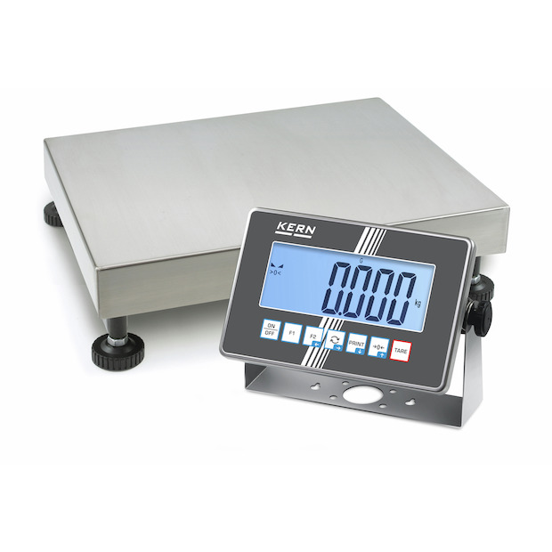 IoT-Line Plattformwaage mit Edelstahl-Auswertegerät KERN IXC 30K-3L