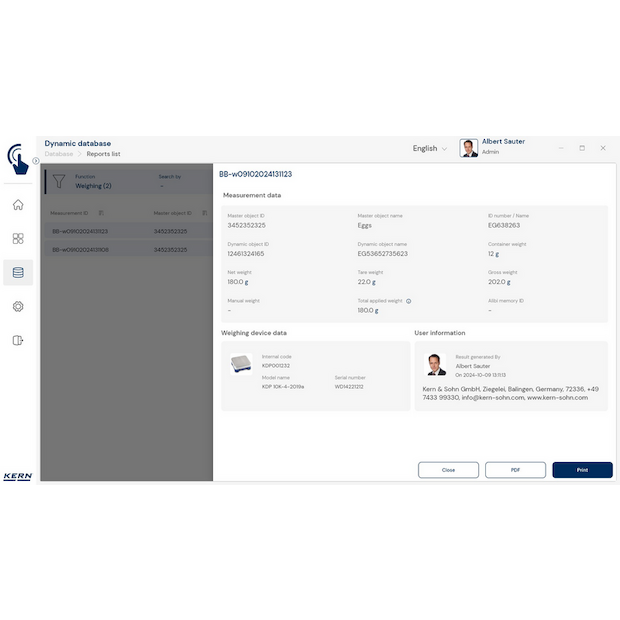 Software EasyTouch SET-01 Base