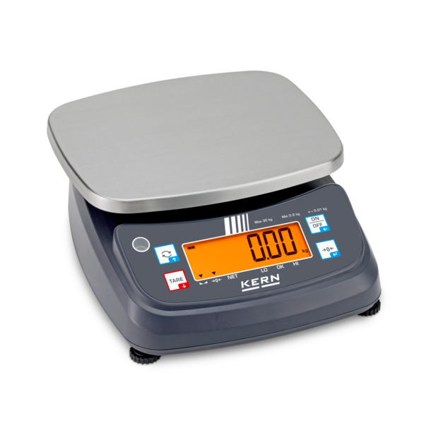 IP-geschützte Tischwaage KERN FPB 30K-2M