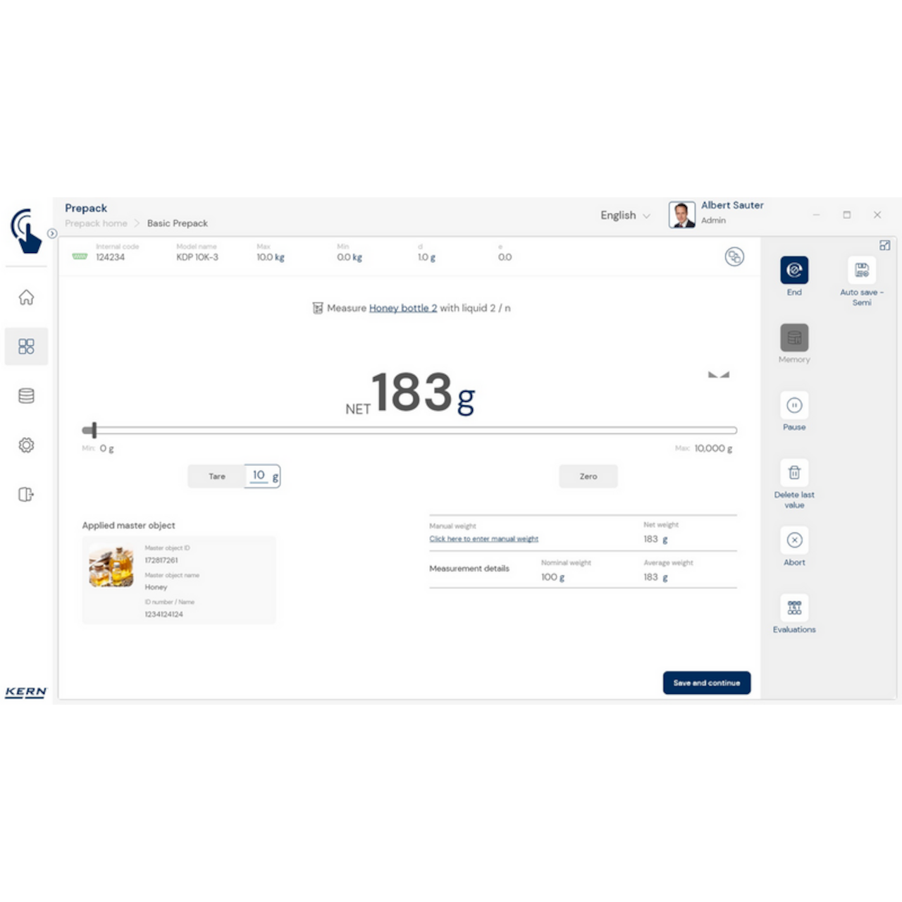 Software EasyTouch SET-17 PrePack