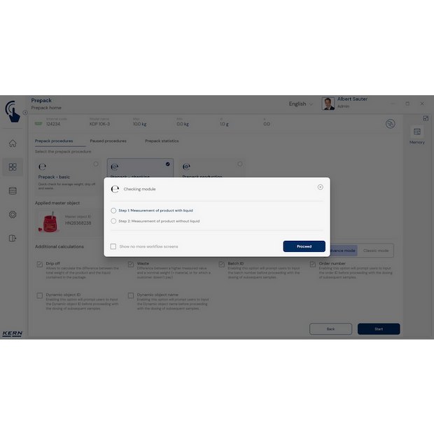 Software EasyTouch SET-17 PrePack