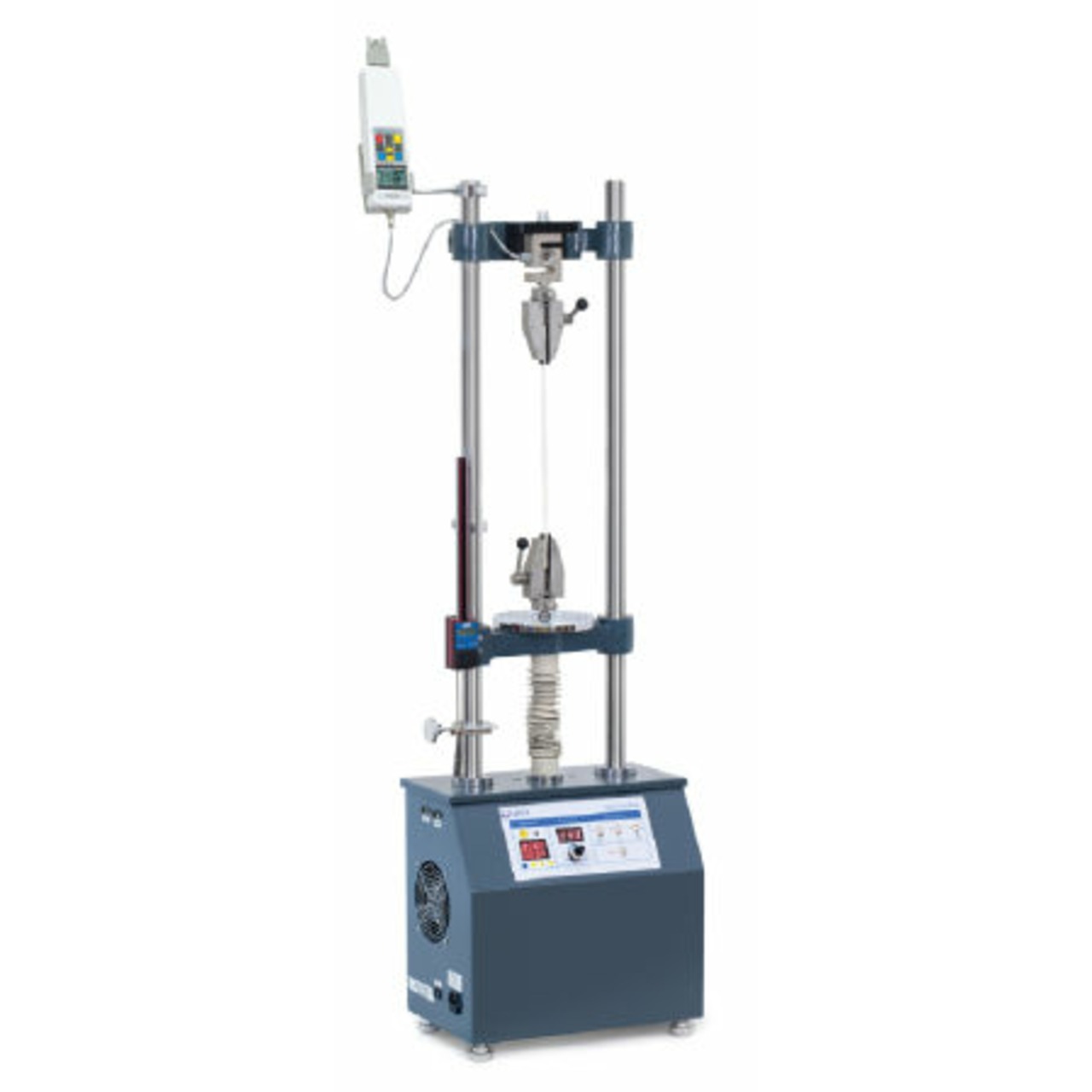 Kraft-Prüfstand - elektronisch, zwei Kolumnen Max 20 kN <-> 210 mm