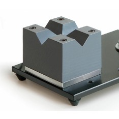 Kunststoffamboss mit kreuzweiser Vertiefung