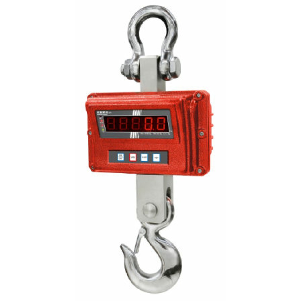 Eichbare Kranwaage Max 1500 kg: e=0,5 kg: d=0,5 kg