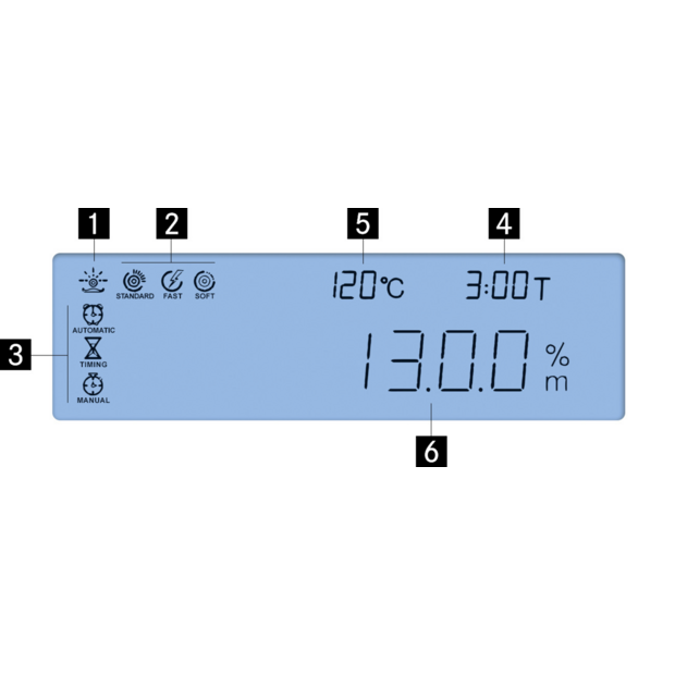 Feuchtebestimmer KERN DAB 100-3