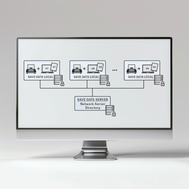 Software EasyTouch SET-10 Save Server