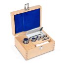 F1 Set of Weights 1 g - 500 g Stainless steel, in wooden box