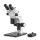 Stereo-Zoom Mikroskop (Koaxial) Trinokular Parallel: 1,8-6,5x: HSWF10x23: 2W LED