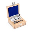 E2 Set of weights 1 mg - 100 g in Wooden box, stainless...