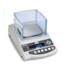 Precision balance with type approval, class II 0,1 g : 15 kg
