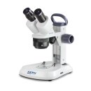 Stereomicroscope Binocular Greenough: 1/2/4x: WF10x20: 0,35W LED