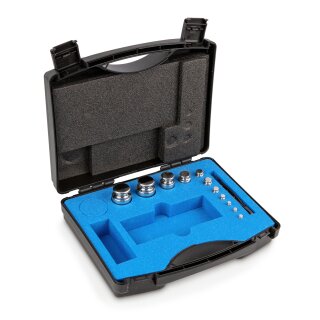 E2 Set of Weights 1 g - 200 g Stainless steel, in plastic case