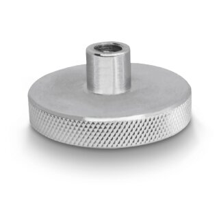 Pressure disc for compression tests to 5 kN