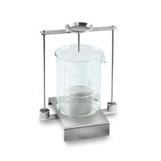 Set for density determination of liquids and solids, only for models with weighing plate size Ø 106 mm,