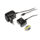 RS-232/Bluetooth-Adapter: Adapter zur kabellosen Anbindung von Waagen, Kraftmessern etc. mit RS-232 Schnittstelle an bluetoothfähige Geräte, wie Bluetooth-Drucker (z. B. KERN YKC-01), Tablets, Laptops, Smartphones etc.