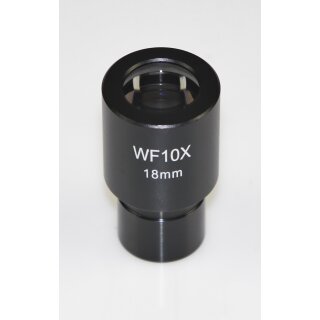 Okular (Ø 23.2 mm): WF 10× / Ø 20.0 mm  (avec graduation 0,1 mm)  (réglable)