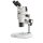 Stereo zoom microscope Trinocular Parallel: 0,8-8,0x: HWF10x22: 3W LED