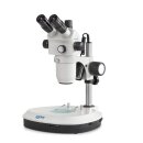 Stereo-Zoom Mikroskop Trinokular Greenough: 0,6-5,5x:...