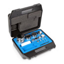 E2 Set of Weights 1 g - 5 kg compact form stainless steel, in plastic case